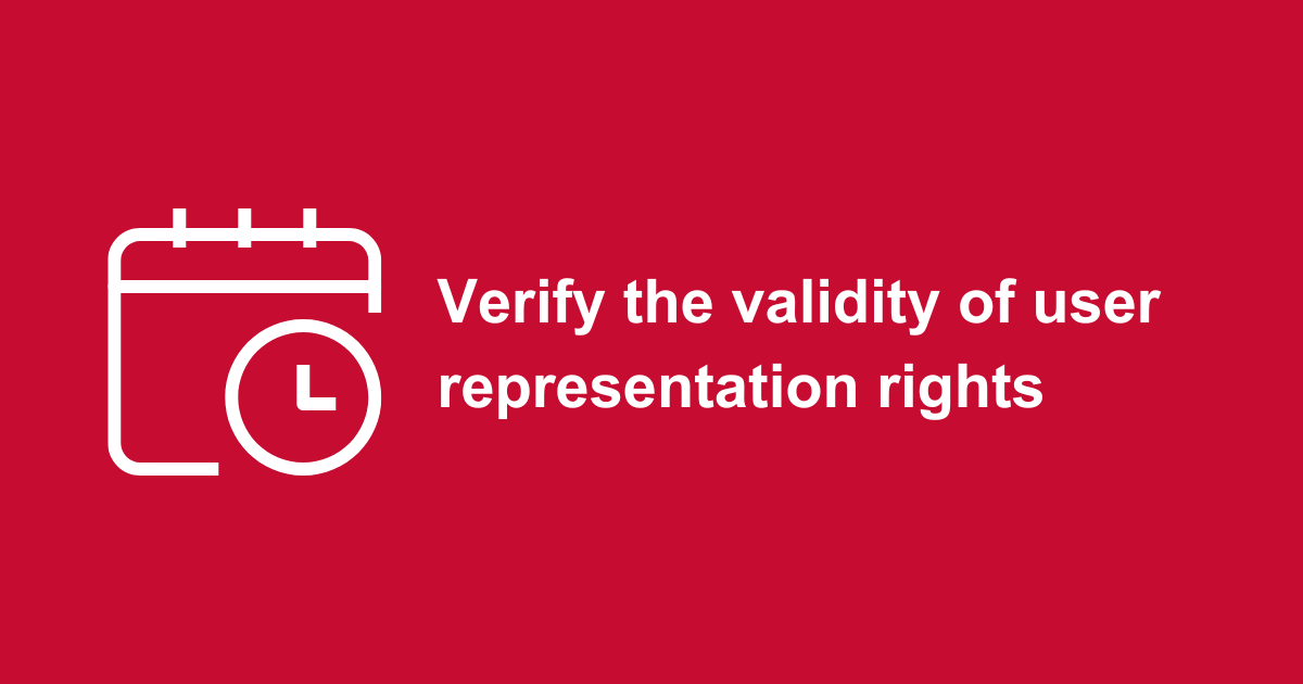 Time to review the validity of representation rights - Finbite